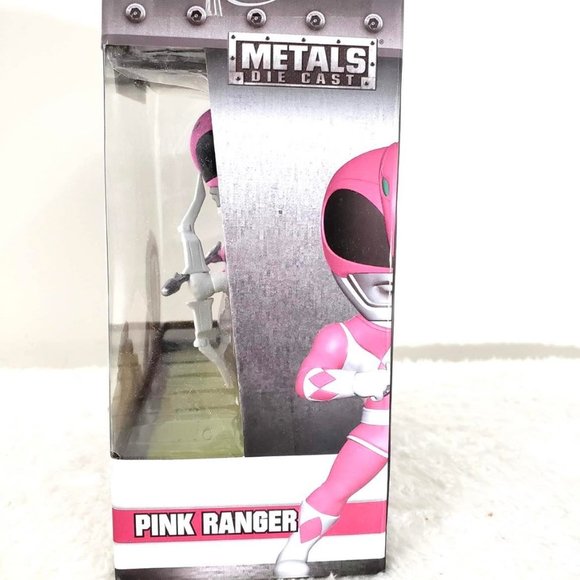Bandai Saban's Pink Power Ranger metals die cast 4" figurine  NIB - Picture 2 of 7